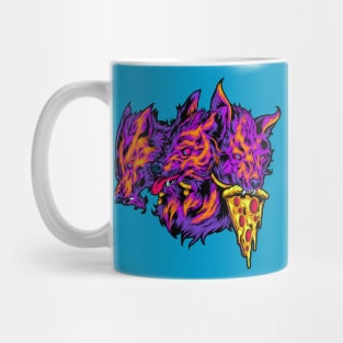 Alternate Color Edition Cerberus Good Boy Pizza Doggo Mug